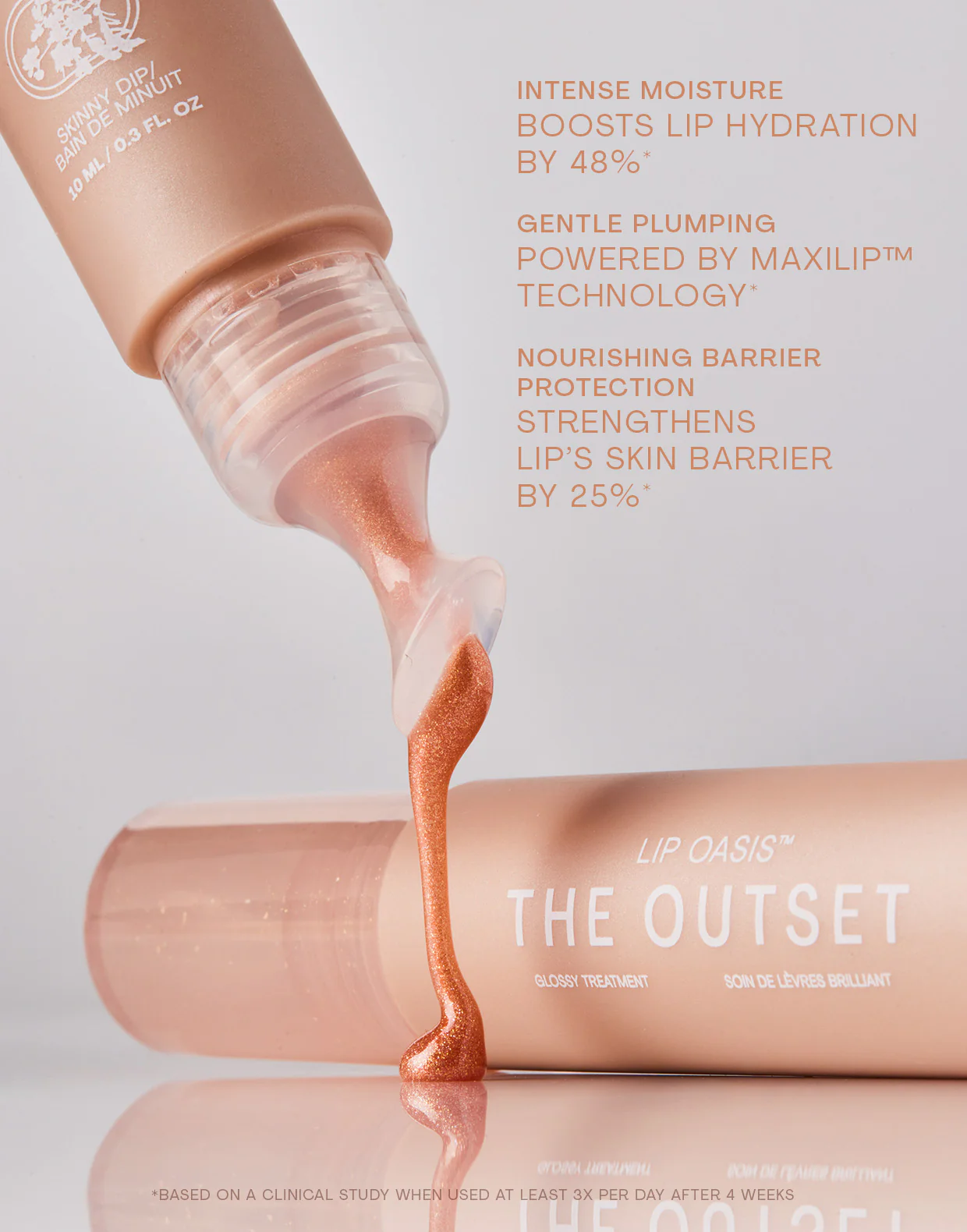 Lip Oasis™ Glossy Treatment - Skinny Dip - Image 4